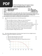 Home Assignment No-1 (CLO-1) : School of Electrical Engineering and Computer Science