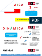 S0 s1 Cinemática de Partículas Aplicaciones Dinámica Sesión 3 .JCCZ