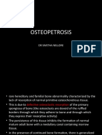 Osteopetrosis: DR Swetha Nellore