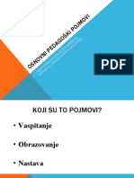 PREZENTACIJA Osnovni Pojmovi