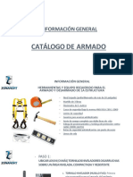 Catalogo de Informacion de Armado de Andamios Zonanort