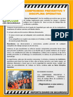 Compromiso Preventivo Y Disciplina Operativa: ¿Qué Es Prevención?: Son Las Medidas Preventivas Que Un Área