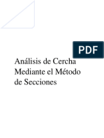 Análisis de Cercha Mediante El Método de Secciones