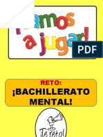 Juego Bachillerato Mental