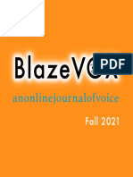 BlazeVOX21 Fall 2021