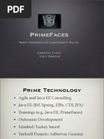 Primefaces: Next Generation Component Suite