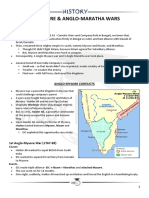 3.02 - Anglo Mysore and Anglo Maratha Wars