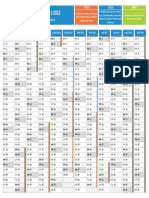 Calendrier Scolaire 2021 2022