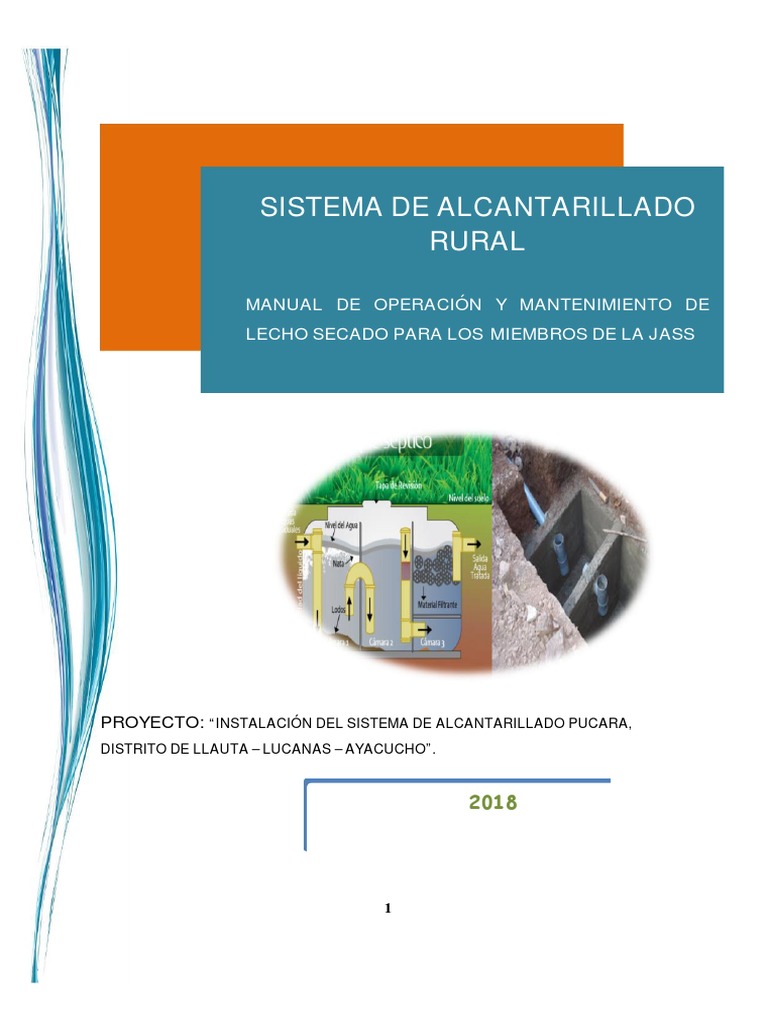 Manual de Operación: Lechos de Secado | PDF | Efluente
