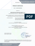 Certificado Indonesia
