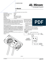 MIX-M501MAP Monitor Module: Installation and Maintenance Instructions