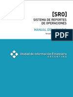 UIF - Manual del Usuario - Sistema de Reportes de Operaciones