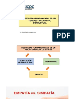 Destrezas Del Terapeuta TCC Eficaz 2021