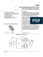 Dual Full-Bridge MOSFET Driver With Microstepping Translator