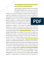 Contrato de Constitucion de Servidumbre de Paso en El Que Se Hace Constar Plano Por Ingeniero Civil