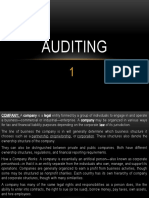 Auditing - Session 1