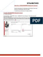 Change Network License Serial Number