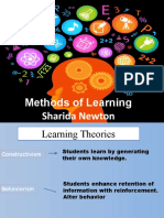 Methods of Learning