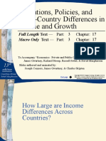 Institutions, Policies, and Cross-Country Differences in Income and Growth