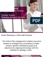 Action Planning: Assess, Plan and Perform Melissa Spears Business Advisory Services
