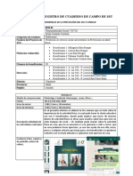 Modelo de Cuaderno de Campo Ii Unidad