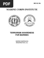 Download 0210B Terrorism Awareness For Marines by Blake Smith SN52763021 doc pdf
