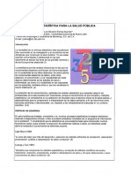 El Valor de La Estadistica para La Salud Pública