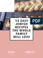 15 Easy Jewish Recipes The Whole Family Will Love