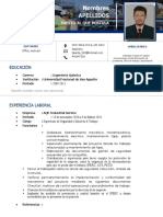 Modelo de CV S