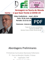 Processo de Enfermagem na Teoria de Wanda Horta