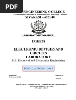 191EE38 EDC Lab Manual