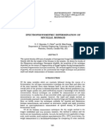 Spectrophotometric Method for Measuring Mycelial Biomass