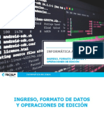 02-Excel Ingreso y Formato de Datos