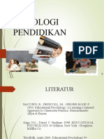 Pengantar Psikologi Pendidikan