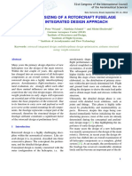 Structural Sizing of A Rotorcraft Fuselage Using An Integrated Design Approach