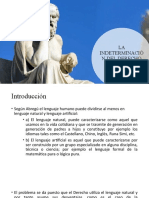 Indeterminación Del Derecho