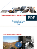 s4c. Transporte Urbano Sustentable en El Perú