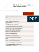 QUESTIONÁRIO TDAH Diagnóstico Para Crianças-1-1