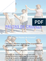 PAUTAS DE CRIANZA