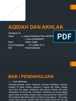 Aqidah Dan Akhlak