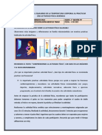 Indagamos Sobre El Equilibrio de La Temperatura Corporal Al Practicar Una Actividad Física Aeróbica