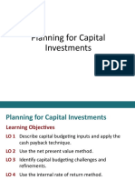 Capital Budgeting Lectures