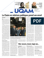L Uqam: La Chaire en Relations Publiques Prend Son Envol