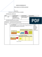 SESIÓN de APRENDIZAJE Ubican Números en El Tablero Posicional