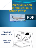 Inspeccion y Evaluacion de Daños Estructurales Boeing 737