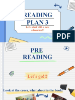 Reading Plan 3: Let's Start With A New Adventure!!