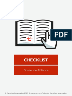 Checklist Dossier Afiliados