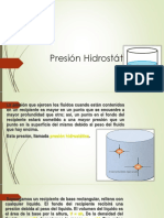 Presentación de Presion - Hidrostatica