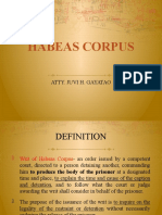 Habeas Corpus Explained: Definition, Purpose, Suspension