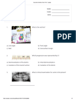 Operative Dentistry Test Questions